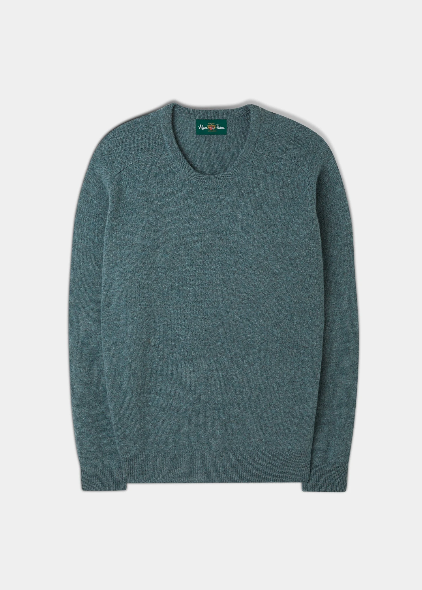 Dorset Men's Lambswool Jumper In Caspian - Classic Fit 3 Dorset Men's Lambswool Jumper In Caspian - Classic Fit