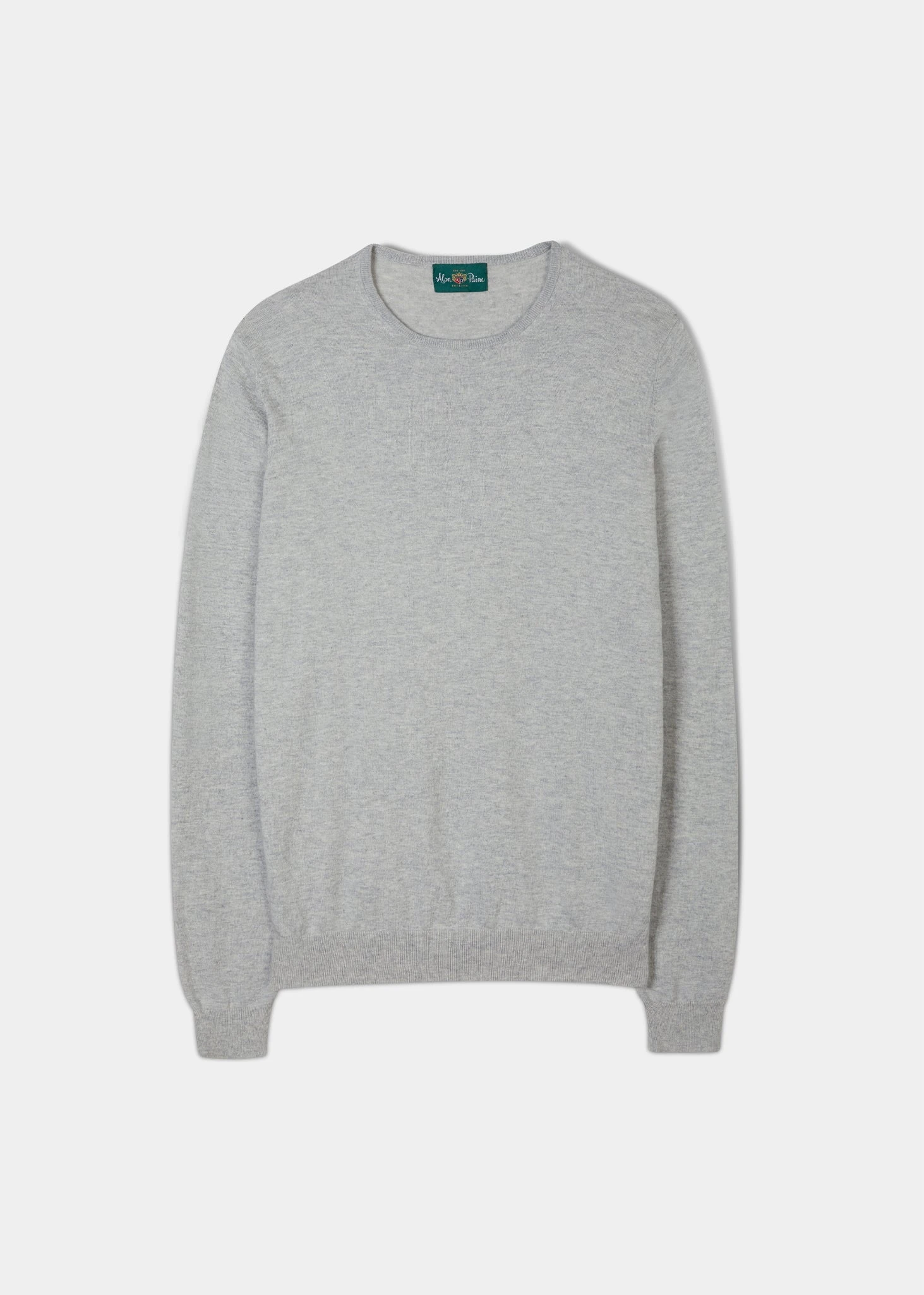 Harlington Luxury Cotton Jumper In Dove 3 Harlington Luxury Cotton Jumper In Dove