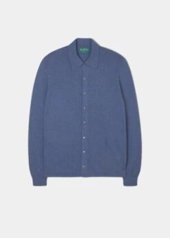 Medstead Men's Long Sleeve Shirt In Indigo