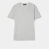Victoria Ladies Cotton Cashmere T-Shirt In Dove 1 Victoria Ladies Cotton Cashmere T-Shirt In Dove -AlanPaine Shop 196w31 ladies short sleeve crew dove