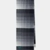 Bradfield Faded Stripe Scarf In Charcoal 1 Bradfield Faded Stripe Scarf In Charcoal -AlanPaine Shop 632424 BRADFIELD FADED STRIPE SCARF CHARCOAL