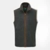 Aylsham Children's Fleece Waistcoat In Gunmetal 1 Aylsham Children's Fleece Waistcoat In Gunmetal -AlanPaine Shop Alan Paine Aylsham Kids Fleece Gilet in Gunmetal