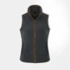 Aylsham Ladies Fleece Gilet In Gunmetal - Regular Fit -AlanPaine Shop Alan Paine Aylsham Ladies Fleece Gilet in Gunmetal