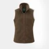 Aylsham Ladies Fleece Gilet In Pecan - Regular Fit -AlanPaine Shop Alan Paine Aylsham Ladies Fleece Gilet in Pecan