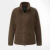 Aylsham Ladies Fleece Jacket In Pecan - Regular Fit -AlanPaine Shop Alan Paine Aylsham Ladies Fleece Jacket in Pecan