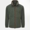 Aylsham Men's Fleece Jacket In Cedar Green - Regular Fit -AlanPaine Shop Alan Paine Aylsham Mens Fleece Jacket in Cedar