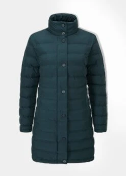Calsall Ladies Coat In Navy - Regular Fit