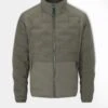 Calsall Men's Hybrid Jacket In Olive - Regular Fit -AlanPaine Shop Alan Paine Calsall Mens Hybrid Jacket in Olive