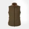 Combrook Ladies Tweed Gilet In Willow - Regular Fit