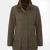 Surrey Ladies Tweed Coat In Seabrook - Regular Fit -AlanPaine Shop Alan Paine Surrey Ladies Coat in Seabrook