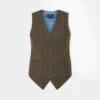 Surrey Ladies Tweed Waistcoat In Seabrook
