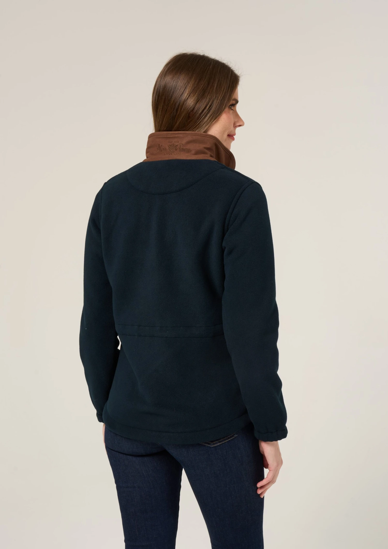 Aylsham Ladies Fleece Jacket In Dark Navy - Regular Fit 8 Aylsham Ladies Fleece Jacket In Dark Navy - Regular Fit - Image 6