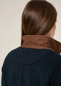 Aylsham Ladies Fleece Jacket In Dark Navy - Regular Fit 15 Aylsham Ladies Fleece Jacket In Dark Navy - Regular Fit -AlanPaine Shop Aylsham Ladies Fleece Jacket Navy 5