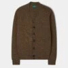 Kinloch Men's Shetland Wool Cardigan In Scots Pine 1 Kinloch Men's Shetland Wool Cardigan In Scots Pine -AlanPaine Shop B65B58 SHETLAND CARDIGAN SCOTS PINE 01