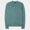 Kinnadie Supersoft Shetland Topaz Jumper - Regular Fit -AlanPaine Shop B65U08 KINNADIE SHETLAND LONG SLEEVE CREW NECK TOPAZ 01 9d995ba1 b34f 4e37 8c67 4f2329957aaf