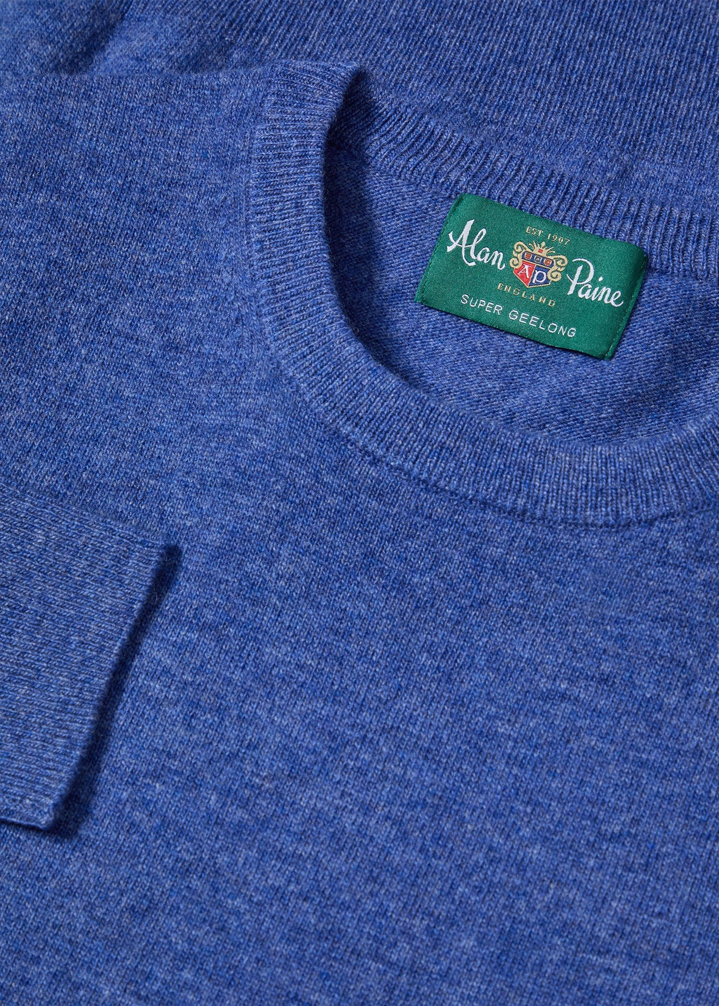 Brisbane Geelong Wool Jumper In Ullswater - Regular Fit 4 Brisbane Geelong Wool Jumper In Ullswater - Regular Fit - Image 2