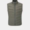 Calsall Men's Hybrid Gilet In Olive - Regular Fit -AlanPaine Shop Calsall Mens Hybrid Gilet Olive 1