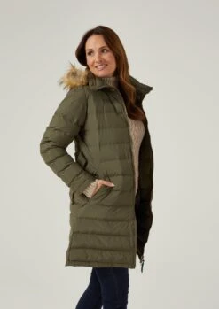 Calsall Ladies Olive Jacket - Regular Fit