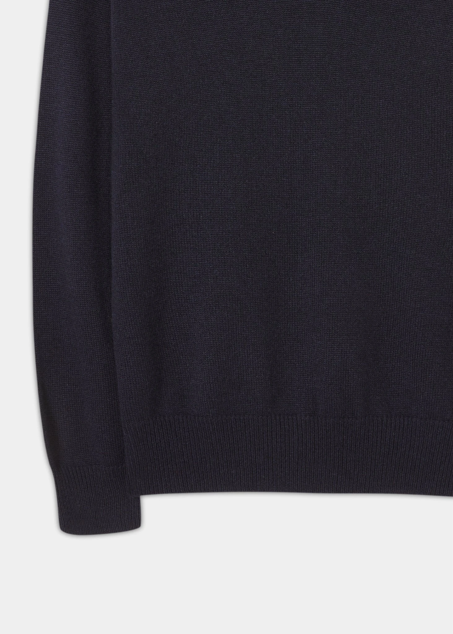 Selkirk Cashmere Jumper In Dark Navy - Classic Fit 5 Selkirk Cashmere Jumper In Dark Navy - Classic Fit - Image 3