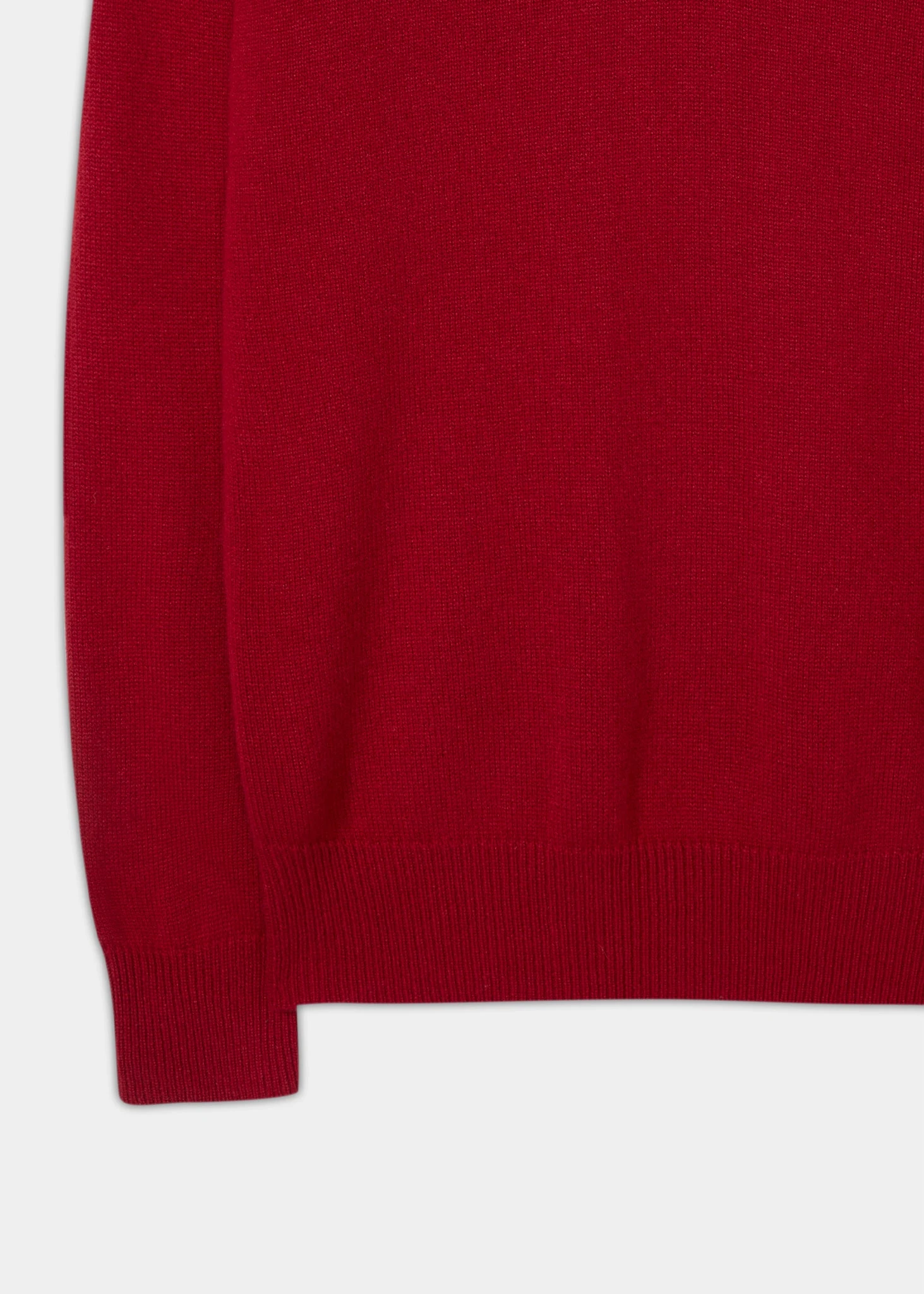 Selkirk Cashmere Jumper In Ruby - Classic Fit 5 Selkirk Cashmere Jumper In Ruby - Classic Fit - Image 3