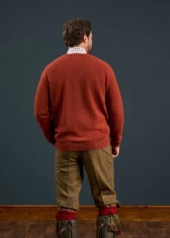 Combrook Men's Tweed Shooting Breeks In Thyme -AlanPaine Shop Combrook Mens Tweed Shooting Breeks Thyme 2