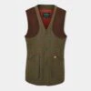 Combrook Men's Tweed Shooting Waistcoat In Reed - Shooting Fit -AlanPaine Shop Combrook Mens Tweed Shooting Waistcoat Reed