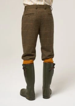 Combrook Men's Tweed Shooting Breeks In Teak -AlanPaine Shop Combrook Tweed Shooting Breeks Teak 2