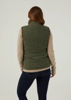 Combrook Ladies Tweed Gilet In Heath - Regular Fit 10 Combrook Ladies Tweed Gilet In Heath - Regular Fit -AlanPaine Shop Combrook Womens Tweed Gilet Heath 4