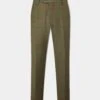 Combrook Men's Tweed Trousers In Reed - Regular Fit -AlanPaine Shop Comrbook Mens Tweed Trousers Reed