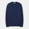 Dorset Men's Lambswool Jumper In Indigo - Classic Fit 2 Dorset Men's Lambswool Jumper In Indigo - Classic Fit -AlanPaine Shop Dorset mens lambswool jumper indigo 1 bf65407b c2bd 47cd aa38 bb780b50fcd6
