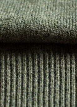 Hampshire Lambswool Jumper In Landscape - Classic Fit -AlanPaine Shop Hampshire Lambswool Saddle Shoulder Landscape Image4