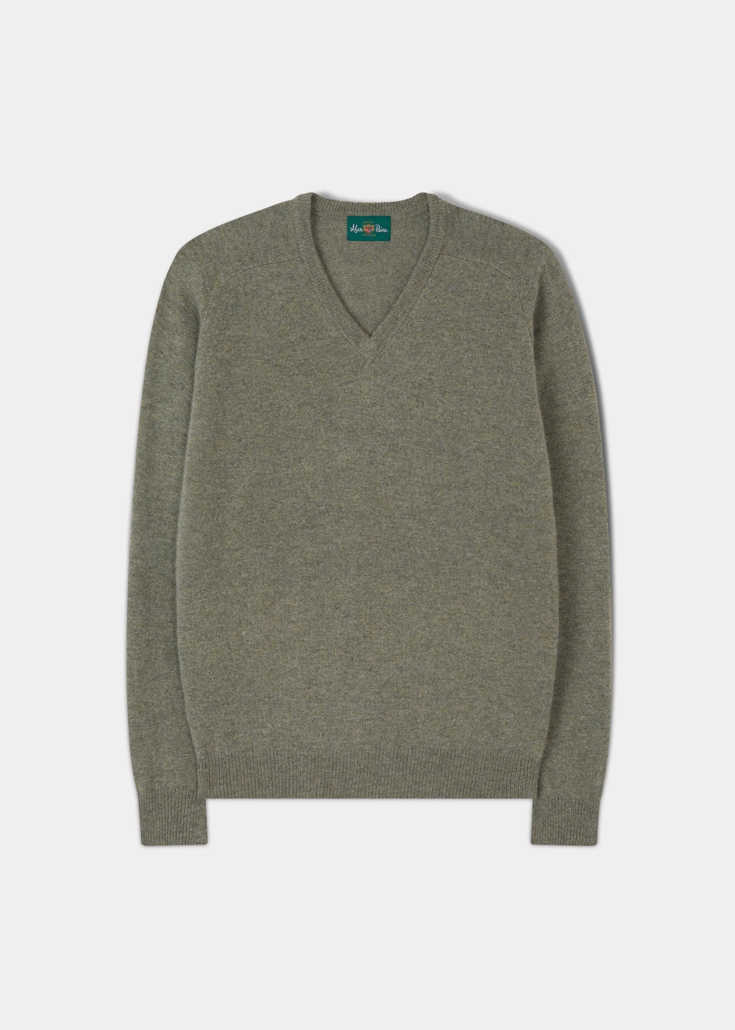 Kilsyth Men's Lambswool Jumper In Orchard - Regular Fit 3 Kilsyth Men's Lambswool Jumper In Orchard - Regular Fit