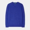 Kilsyth Men's Lambswool Jumper In Persian - Regular Fit -AlanPaine Shop Kilsyth Mens Lambswool Jumper Persian