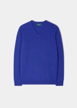 Kilsyth Men's Lambswool Jumper In Persian - Regular Fit