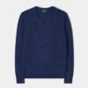 Kilsyth Men's Lambswool Jumper In Rhapsody - Regular Fit -AlanPaine Shop Kilsyth Mens Lambswool Jumper Rhapsody