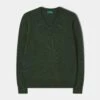 Kilsyth Men's Lambswool Jumper In Rosemary - Regular Fit -AlanPaine Shop Kilsyth Mens Lambswool Jumper Rosemary