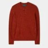 Kinnadie Supersoft Shetland Jumper In Saffron - Regular Fit -AlanPaine Shop Kinnadie Mens Supersoft Shetland Jumper Saffron