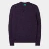 Kinnadie Supersoft Shetland Crushed Velvet Jumper - Regular Fit. -AlanPaine Shop Kinnadie Supersoft Shetland Crushed Velvet Jumper2