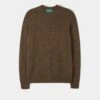 Kinnadie Supersoft Shetland Scots Pine Jumper - Regular Fit 1 Kinnadie Supersoft Shetland Scots Pine Jumper - Regular Fit -AlanPaine Shop KinnadieSupersoftShetlandScotsPineJumper