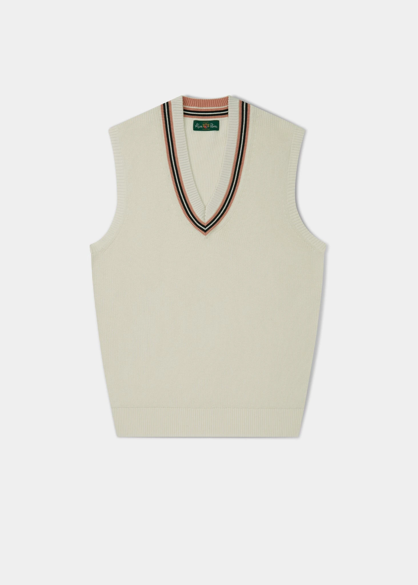 Ladies Cotton Cricket Slipover In Ecru 3 Ladies Cotton Cricket Slipover In Ecru