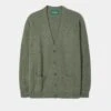 Cornwall Lambswool Cardigan In Landscape - Classic Fit 2 Cornwall Lambswool Cardigan In Landscape - Classic Fit -AlanPaine Shop Lambswool Cardigan Landscape