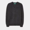 Kilsyth Men's Lambswool Jumper In Charcoal - Regular Fit -AlanPaine Shop Lambswool Jumper Charcoal