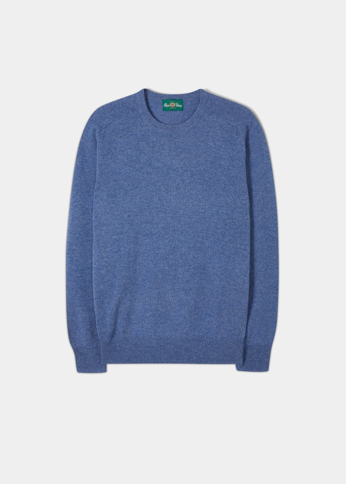 Dorset Men's Lambswool Jumper In Jeans - Classic Fit 3 Dorset Men's Lambswool Jumper In Jeans - Classic Fit