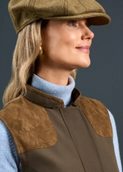 Lockwood Ladies Shooting Waistcoat In Olive 11 Lockwood Ladies Shooting Waistcoat In Olive -AlanPaine Shop Lockwood Ladies Shooting Waistcoat Olive 4