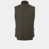Lockwood Men's Shooting Waistcoat In Olive -AlanPaine Shop Lockwood Mens Waistcoat Olive