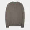 Melfort Cashmere Jumper In Mouse - Regular Fit -AlanPaine Shop Melfort Cashmere Jumper Mouse