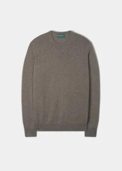 Melfort Cashmere Jumper In Mouse - Regular Fit