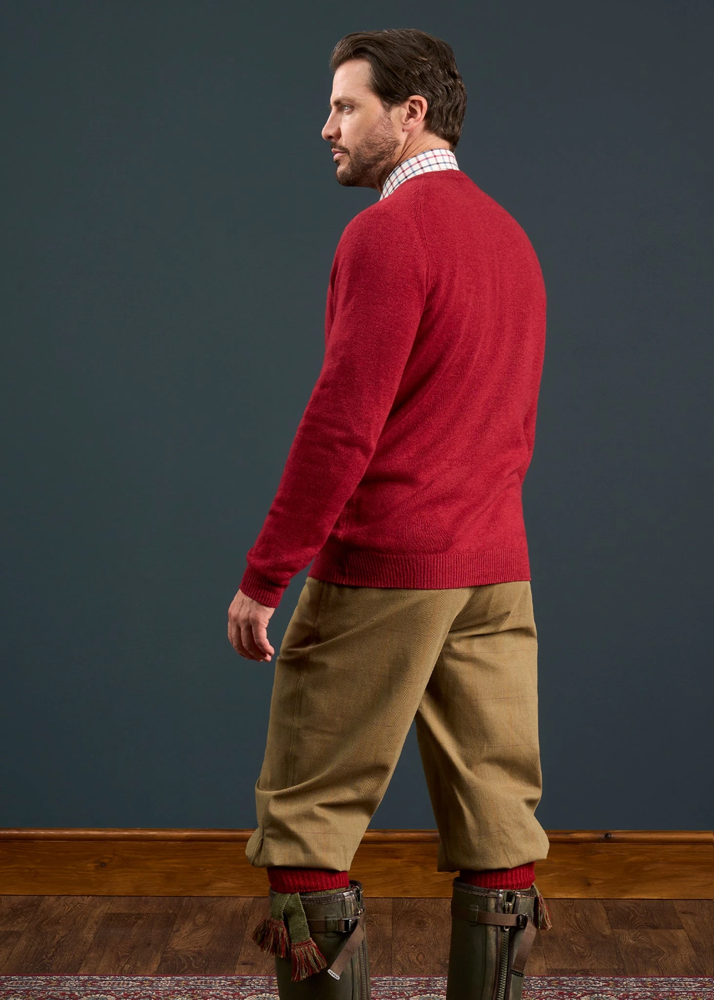 Axford Men's Lightweight Waterproof Shooting Breeks In Aspen 5 Axford Men's Lightweight Waterproof Shooting Breeks In Aspen - Image 3