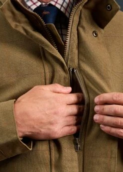 Axford Men's Waterproof Lightweight Field Coat In Aspen - Shooting Fit 12 Axford Men's Waterproof Lightweight Field Coat In Aspen - Shooting Fit -AlanPaine Shop Mens Axford Waterproof Field Coat Aspen 4