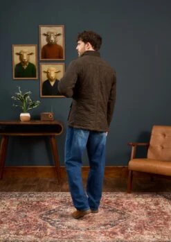 Felwell Children's Quilted Jacket In Olive - Regular Fit 10 Felwell Children's Quilted Jacket In Olive - Regular Fit -AlanPaine Shop Mens Quilted Jacket Olive 3